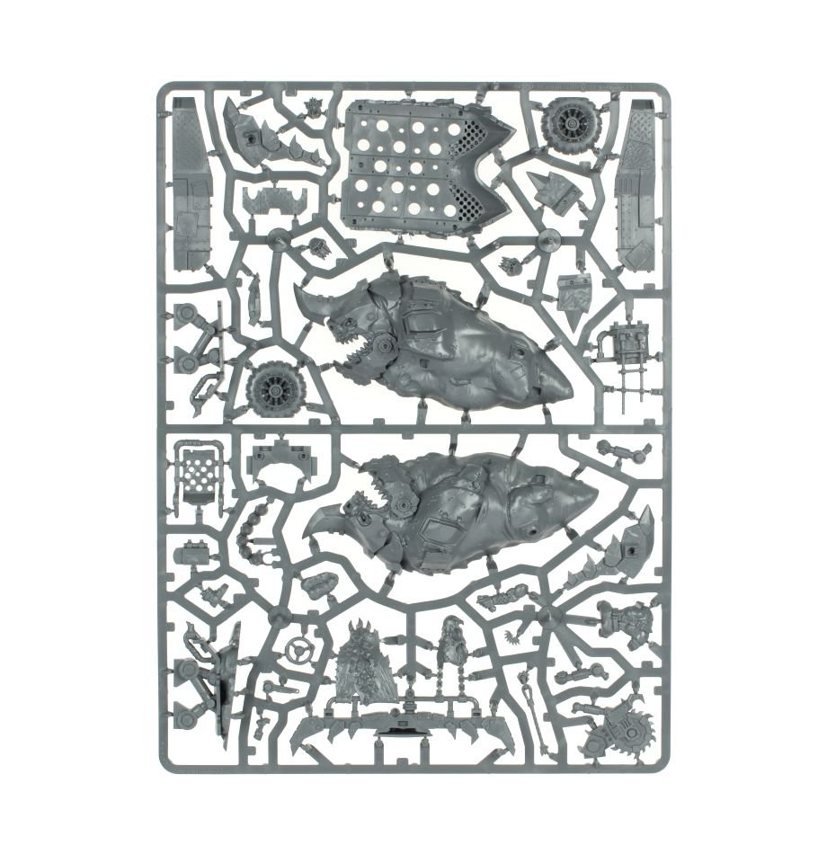 Orks: Kill Rig sprue contents - Loaded Dice