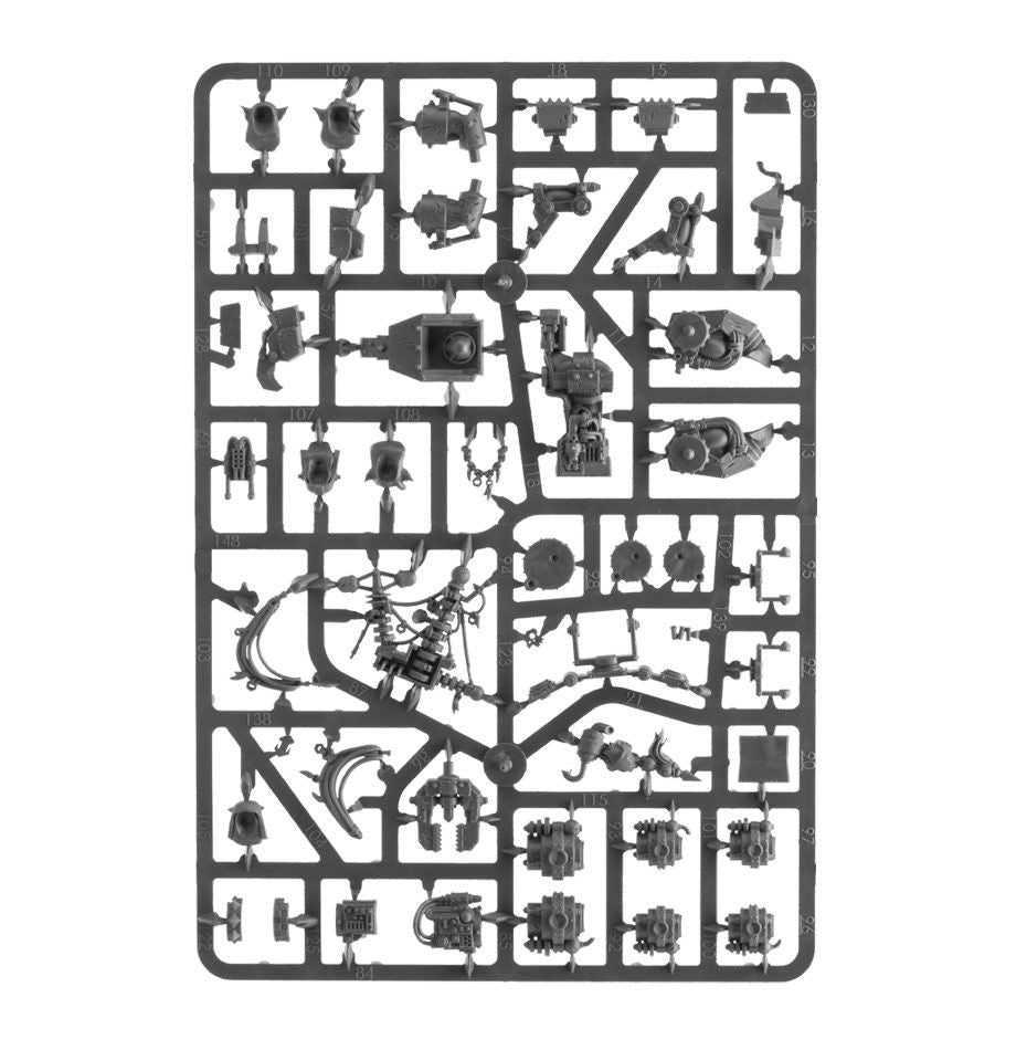 Orks: Meganobz sprue contents - Loaded Dice