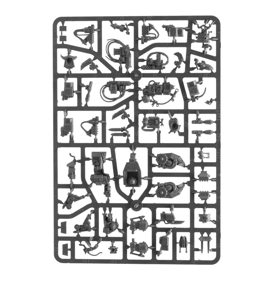 Orks: Meganobz sprue contents - Loaded Dice