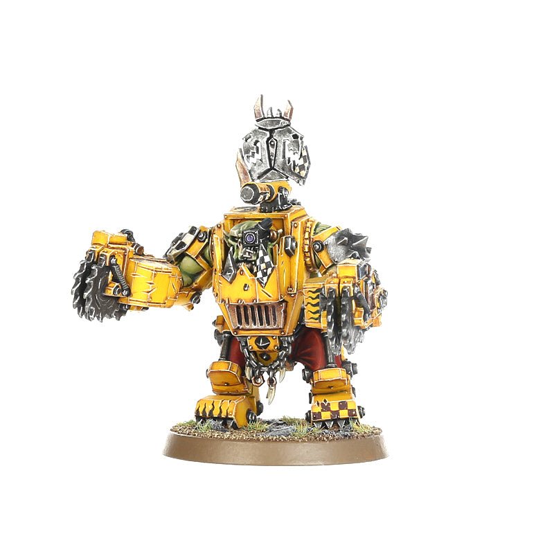 Orks: Meganobz painted miniature - Loaded Dice