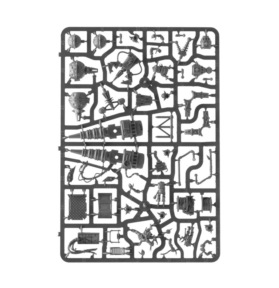 Orks: Mek Gun sprue contents - Loaded Dice