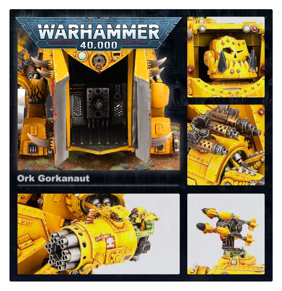 Orks: Morkanaut model detail - Loaded Dice