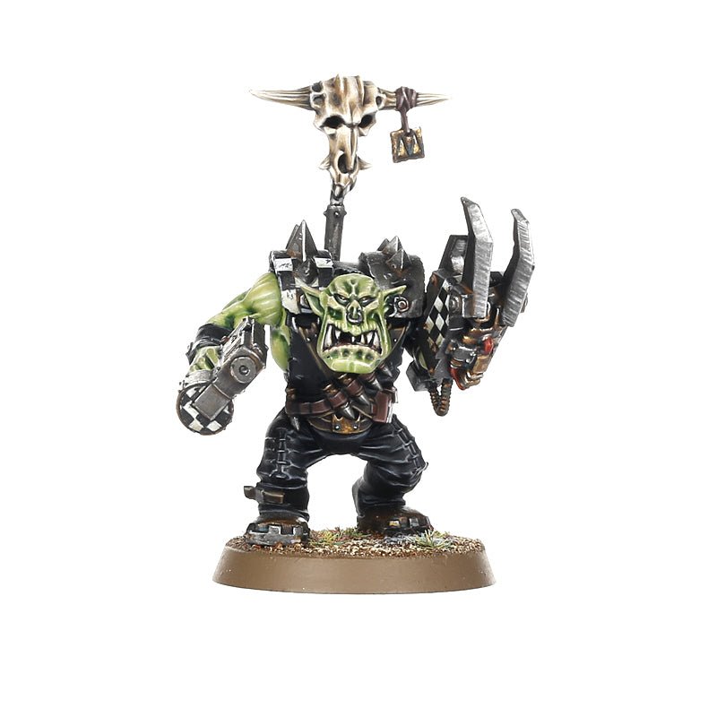 Orks: Nobz painted miniature - Loaded Dice