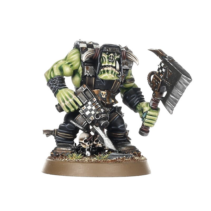 Orks: Nobz painted miniature - Loaded Dice