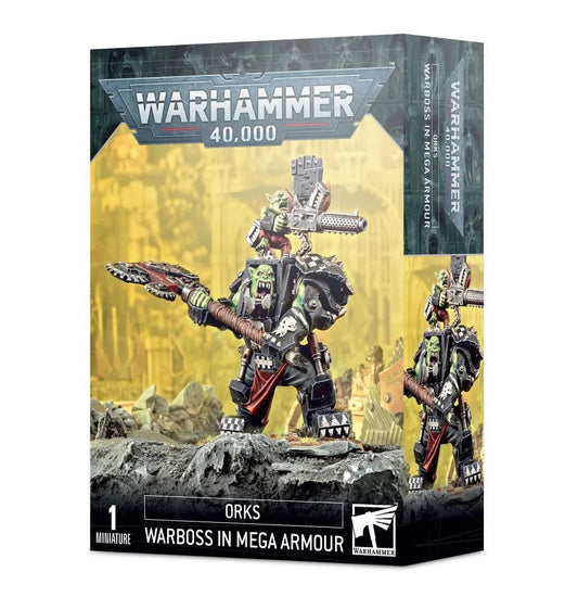 Orks: Ork Warboss in Mega Armour - Loaded Dice
