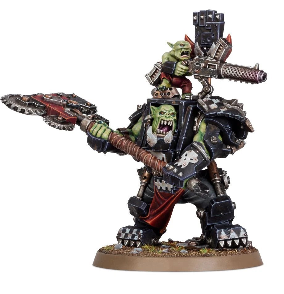 Orks: Ork Warboss in Mega Armour - Loaded Dice