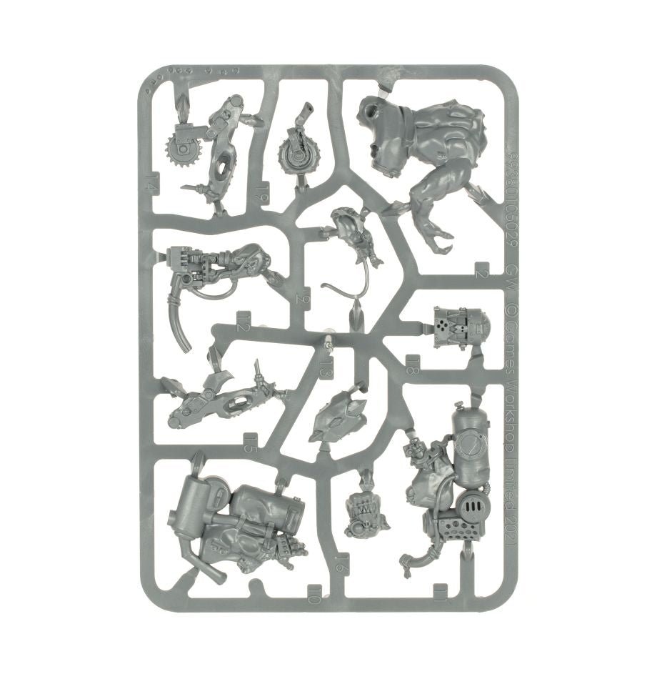 Orks: Painboss sprue contents - Loaded Dice