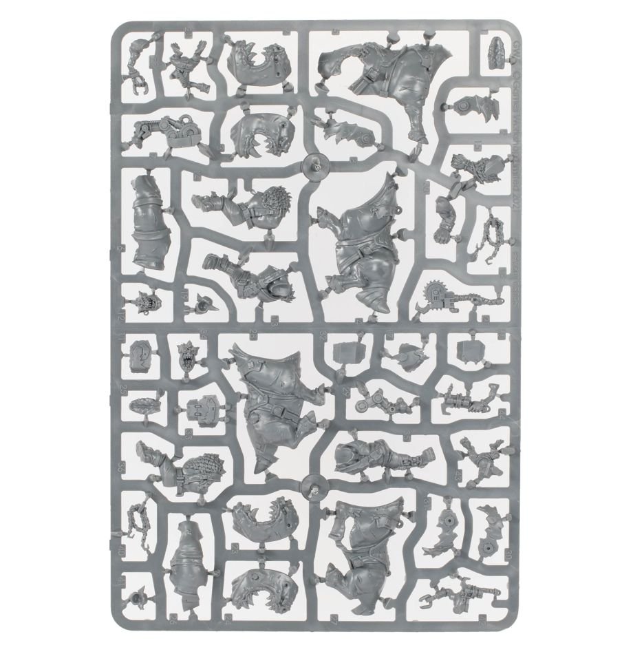 Orks: Squighog Boyz sprue contents - Loaded Dice