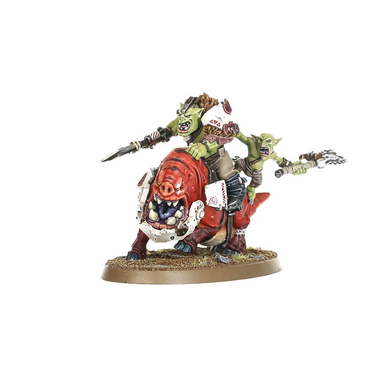 Orks: Squighog Boyz painted miniature - Loaded Dice