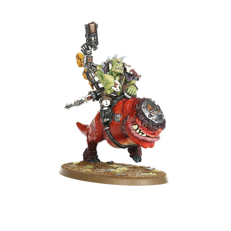 Orks: Squighog Boyz painted miniature - Loaded Dice