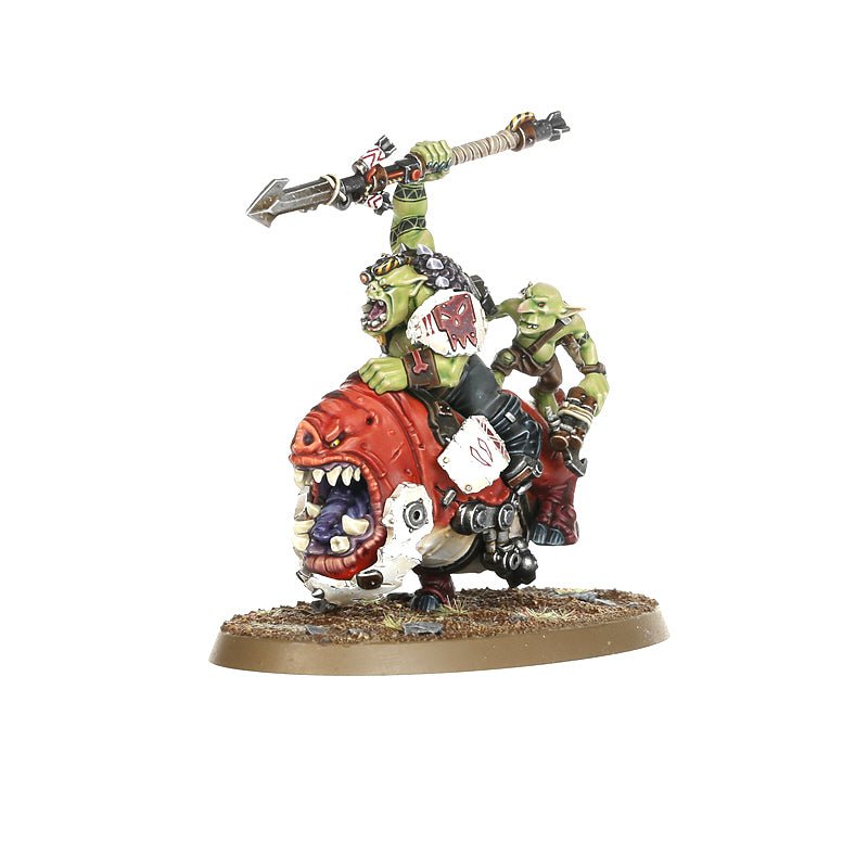 Orks: Squighog Boyz painted miniature - Loaded Dice