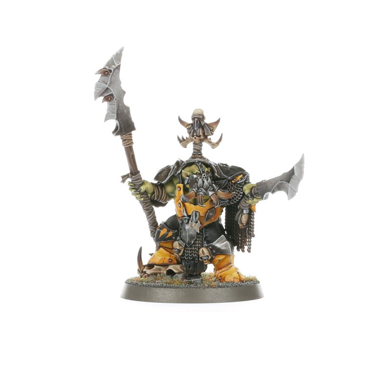 Orruk Warclans: Ardboy Big Boss painted miniature - Loaded Dice