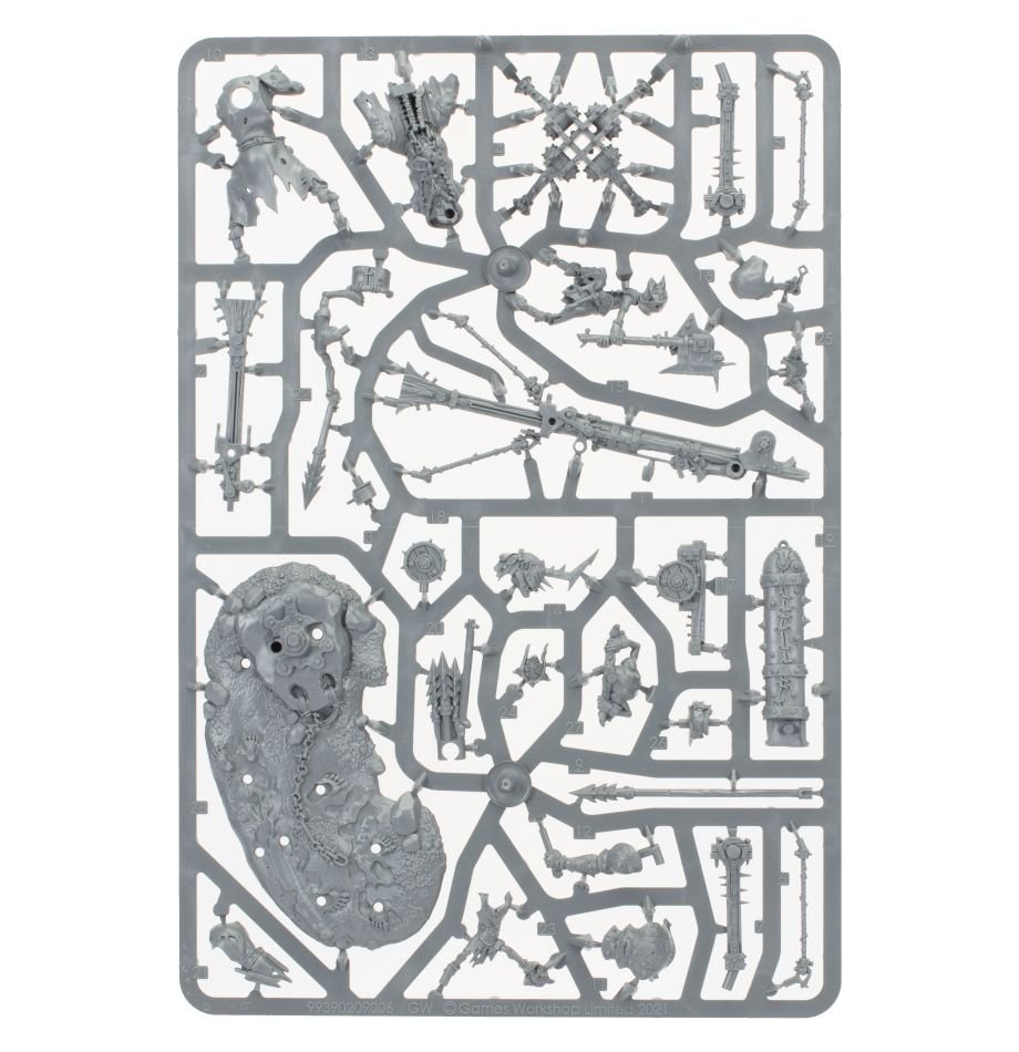 Orruk Warclans: Beast-Skewer Killbow sprue contents - Loaded Dice