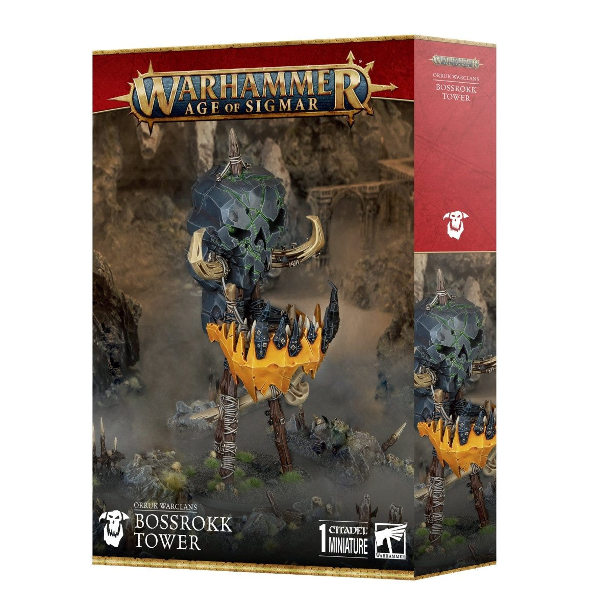 Games Workshop Age of Sigmar Orruk Warclans Bossrokk Tower box front