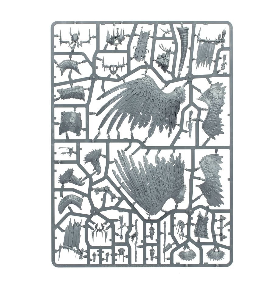 Orruk Warclans: Gobsprakk The Mouth of Mork sprue contents - Loaded Dice
