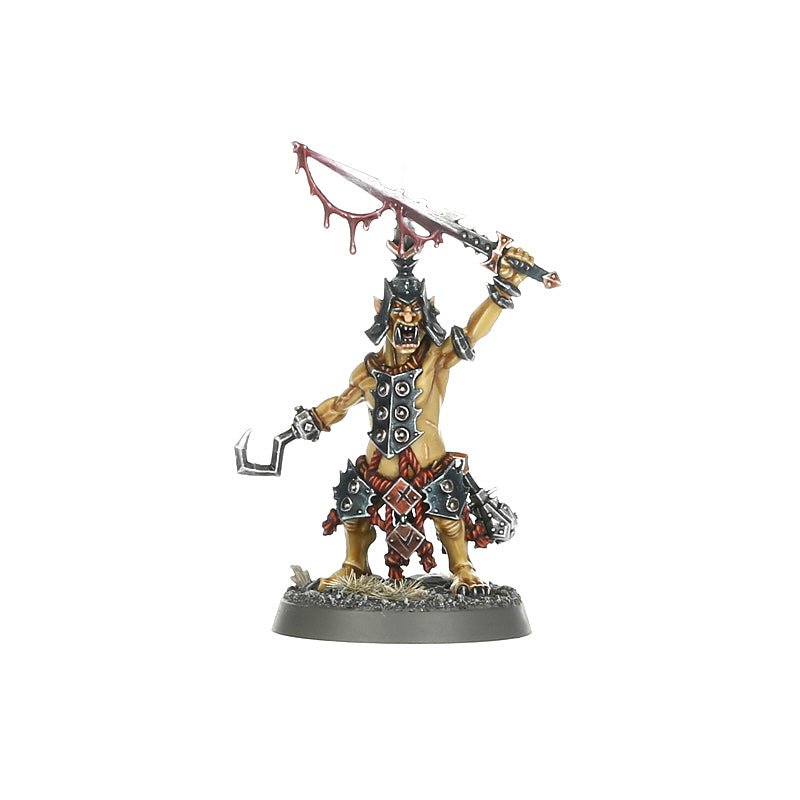 Orruk Warclans: Hobgrot Slittas painted miniature - Loaded Dice