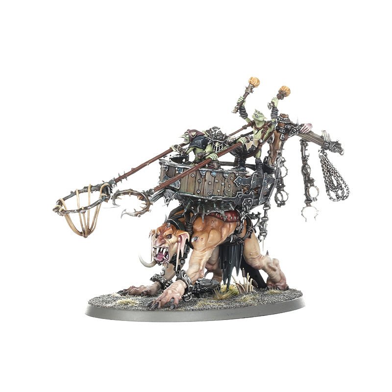 Orruk Warclans: Marshcrawler Sloggoth painted miniature - Loaded Dice