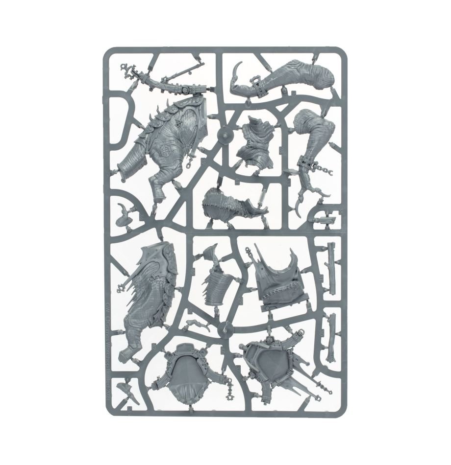 Orruk Warclans: Swampboss Skumdrekk sprue contents - Loaded Dice