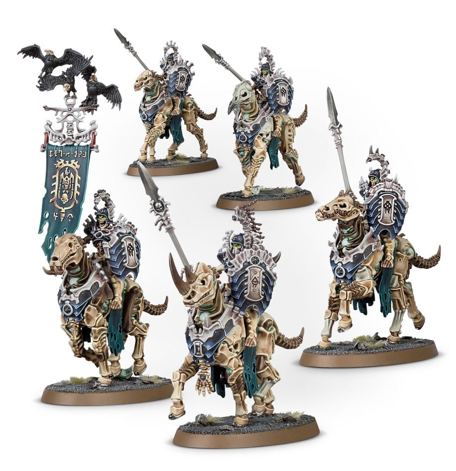 Ossiarch Bonereapers: Kavalos Deathriders - Loaded Dice