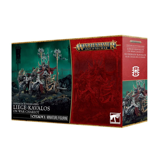Ossiarch Bonereapers: Liege-Kavalos on War Chariot - Loaded Dice