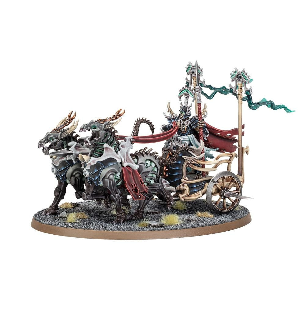 Ossiarch Bonereapers: Liege-Kavalos on War Chariot - Loaded Dice