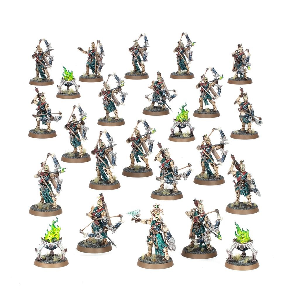 Ossiarch Bonereapers: Mortek Triaxes - Loaded Dice