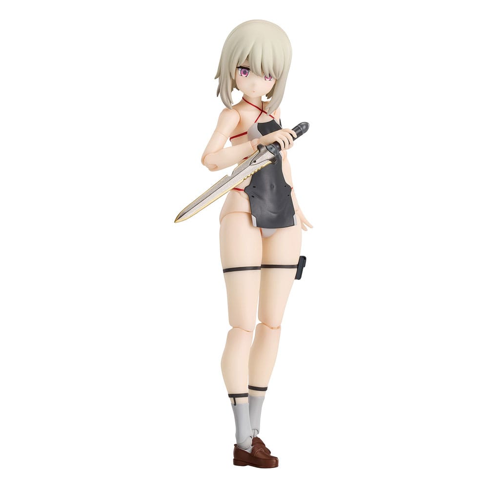 Good Smile Company Hyper Body Cuckoo action figure with sword, on white