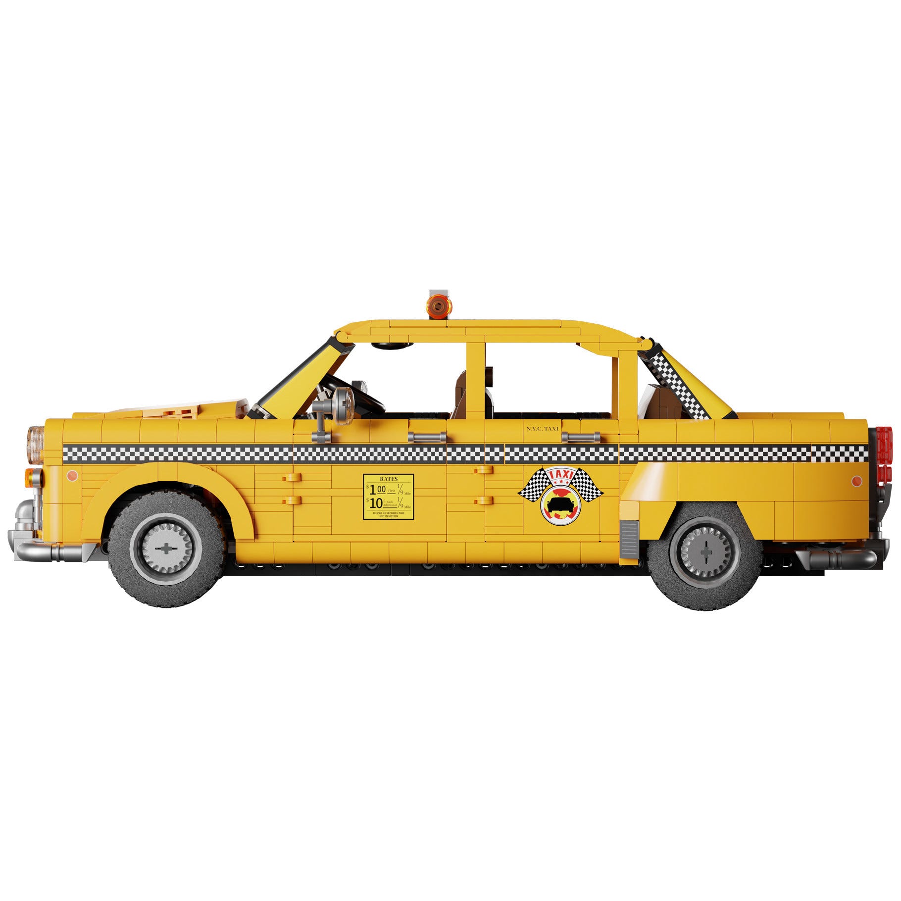 Pantasy New York Yellow Taxi Cab - 1601 pcs - PA85017