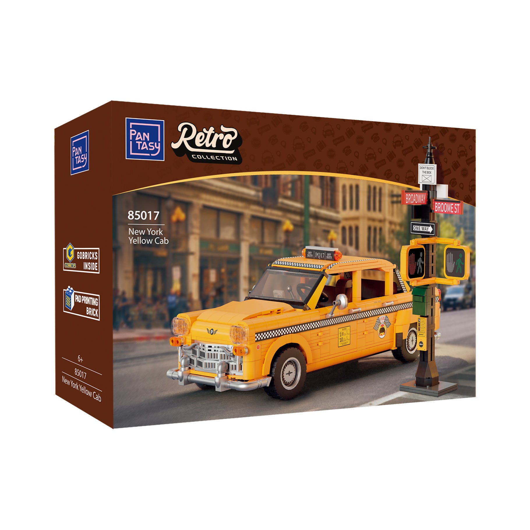 Pantasy New York Yellow Taxi Cab - 1601 pcs - PA85017