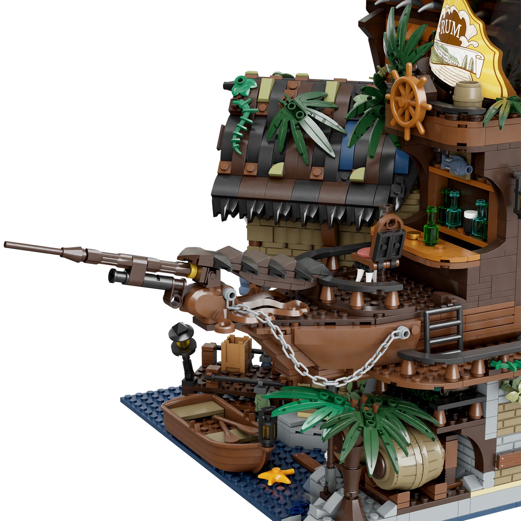 Pantasy The Pirates Pub Ship Building - 2814 pcs - PA85022