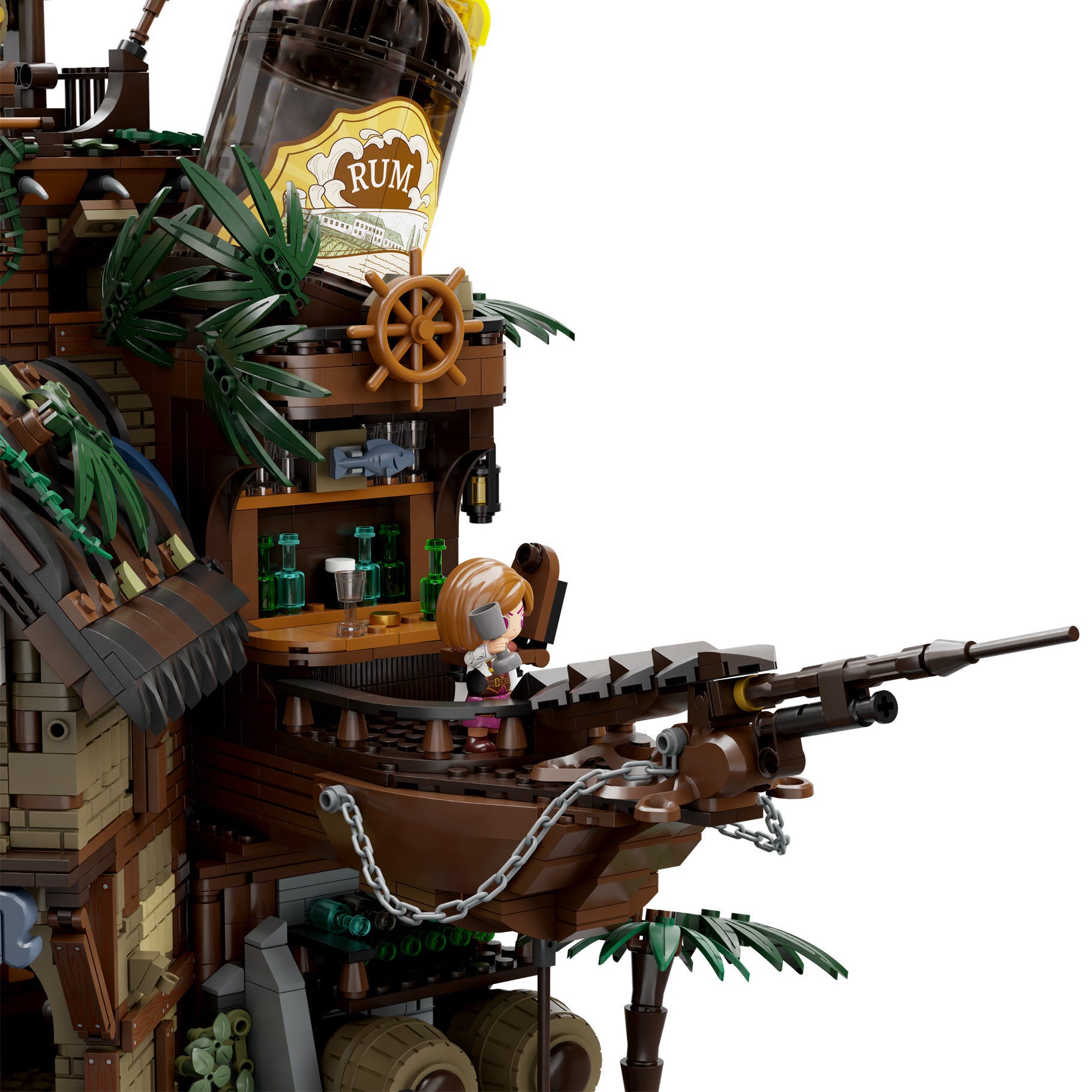 Pantasy The Pirates Pub Ship Building - 2814 pcs - PA85022