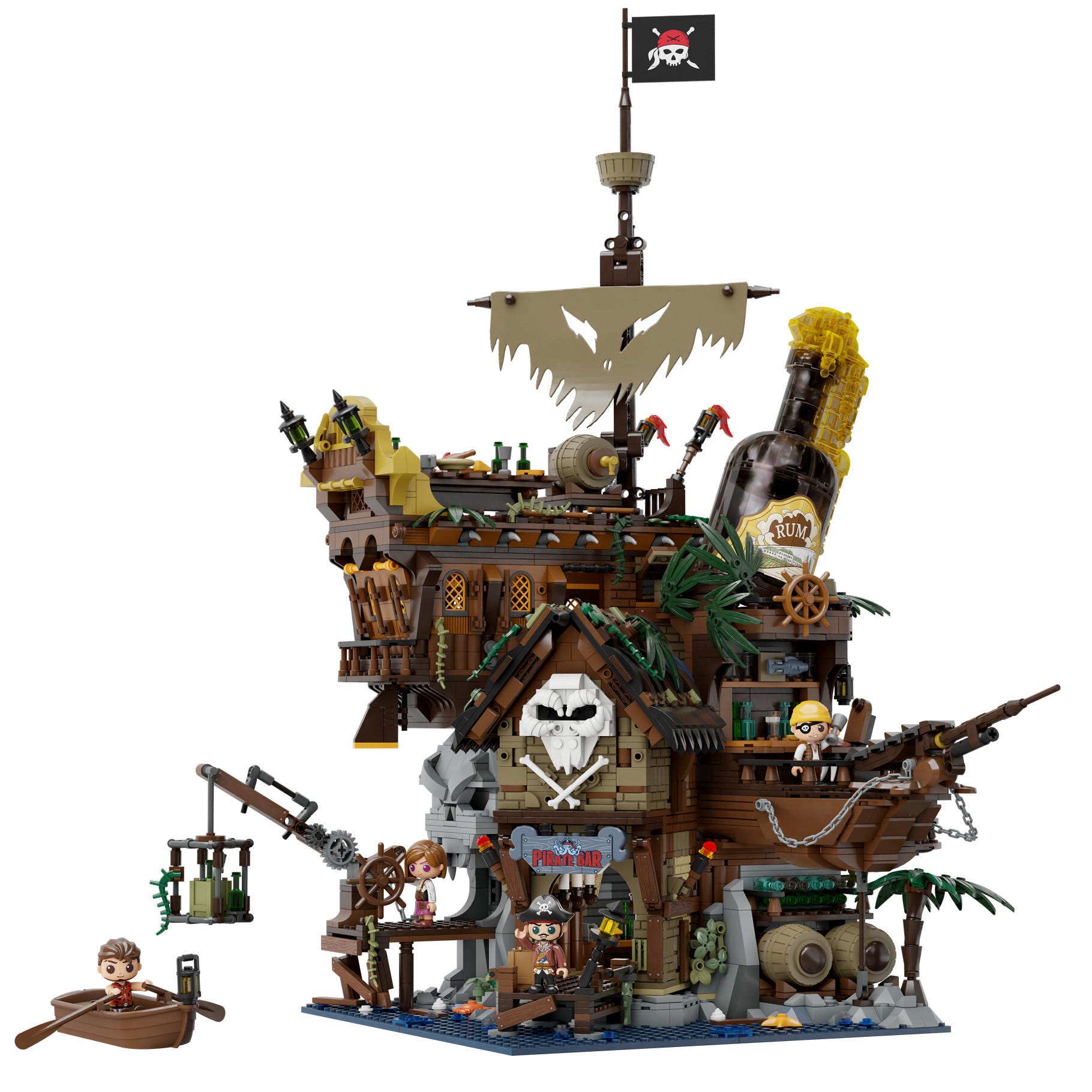 Pantasy The Pirates Pub Ship Building - 2814 pcs - PA85022