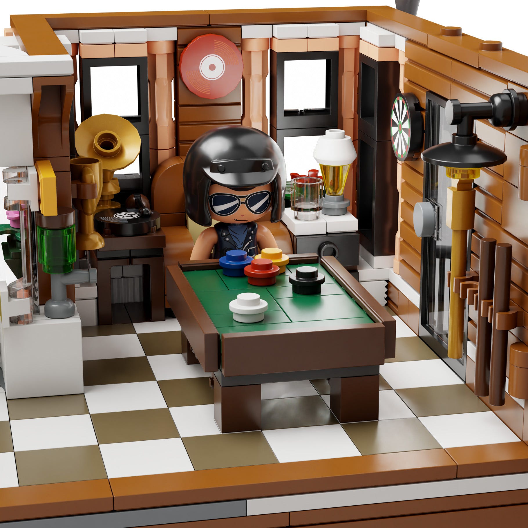 Pantasy Motorcycle Restaurant Building - 2989 pcs - PA85024