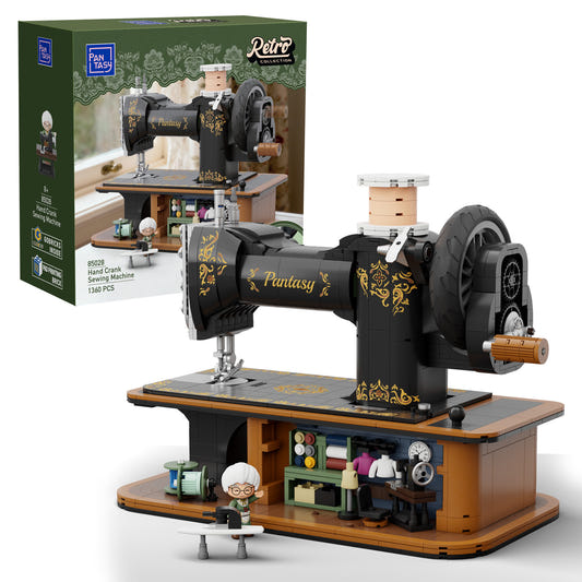 Pantasy Antique Hand Crank Sewing Machine - 1360 pcs - PA85028