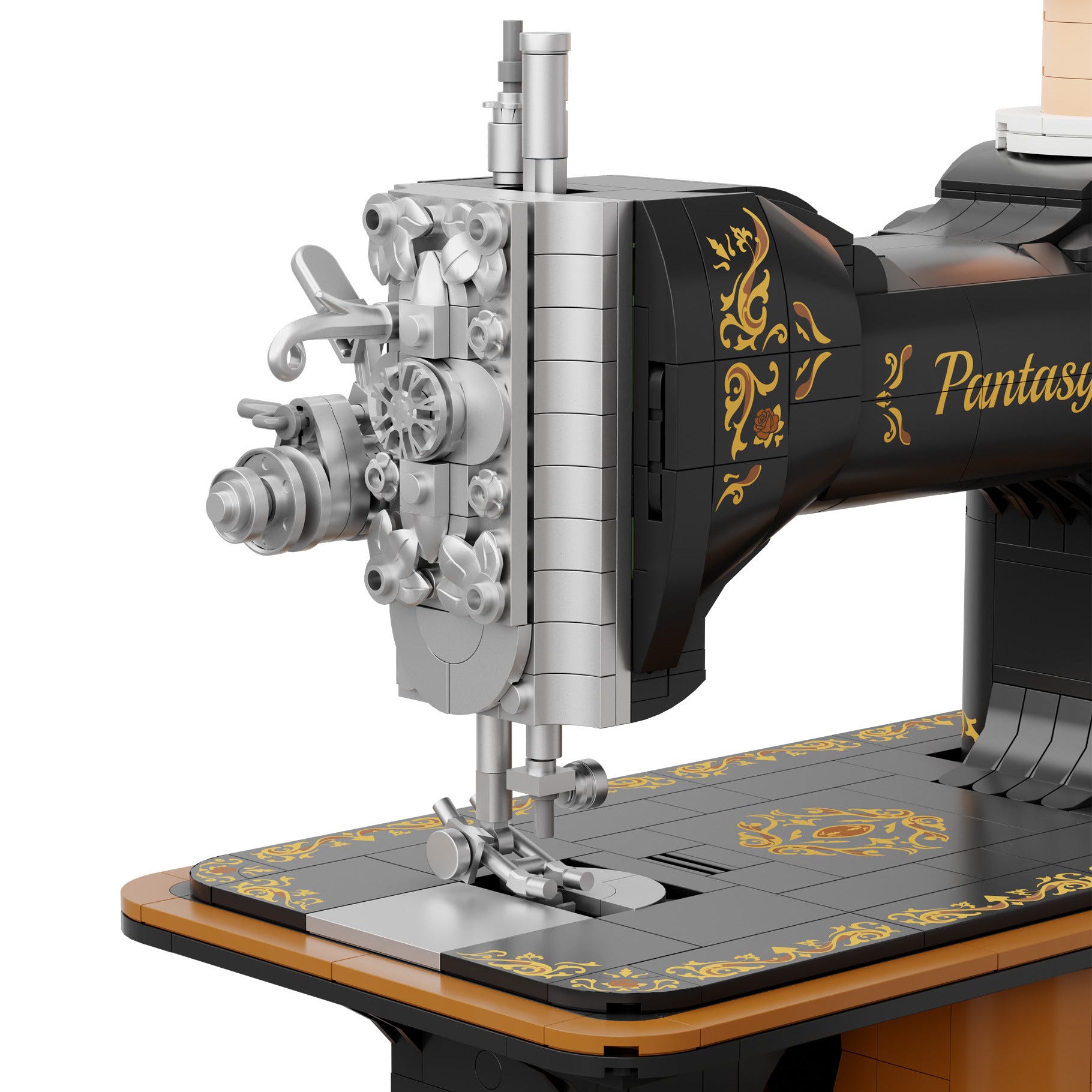 Pantasy Antique Hand Crank Sewing Machine - 1360 pcs - PA85028