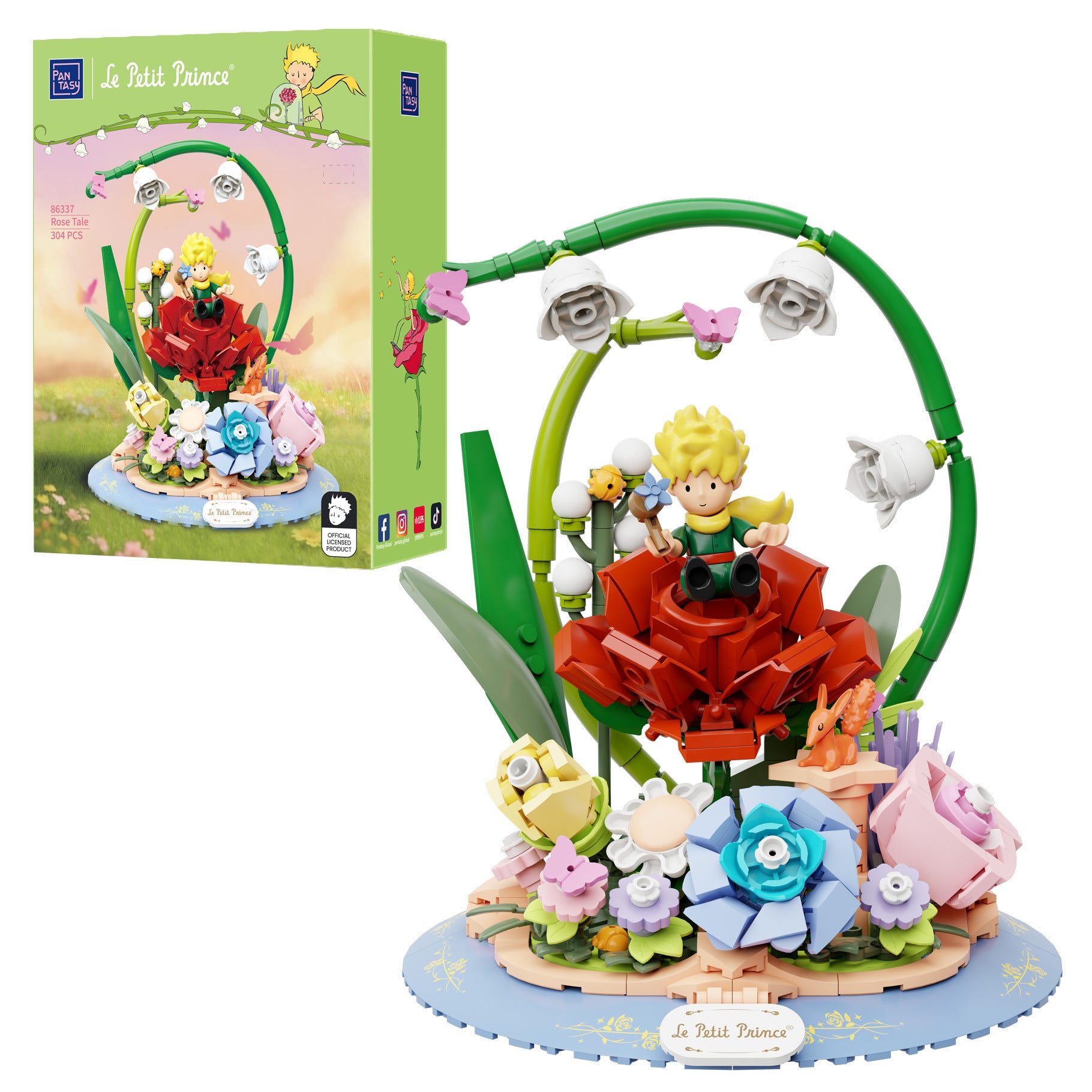 Pantasy Le Petit Prince™ Rose Tale - 304 pcs - PA86337