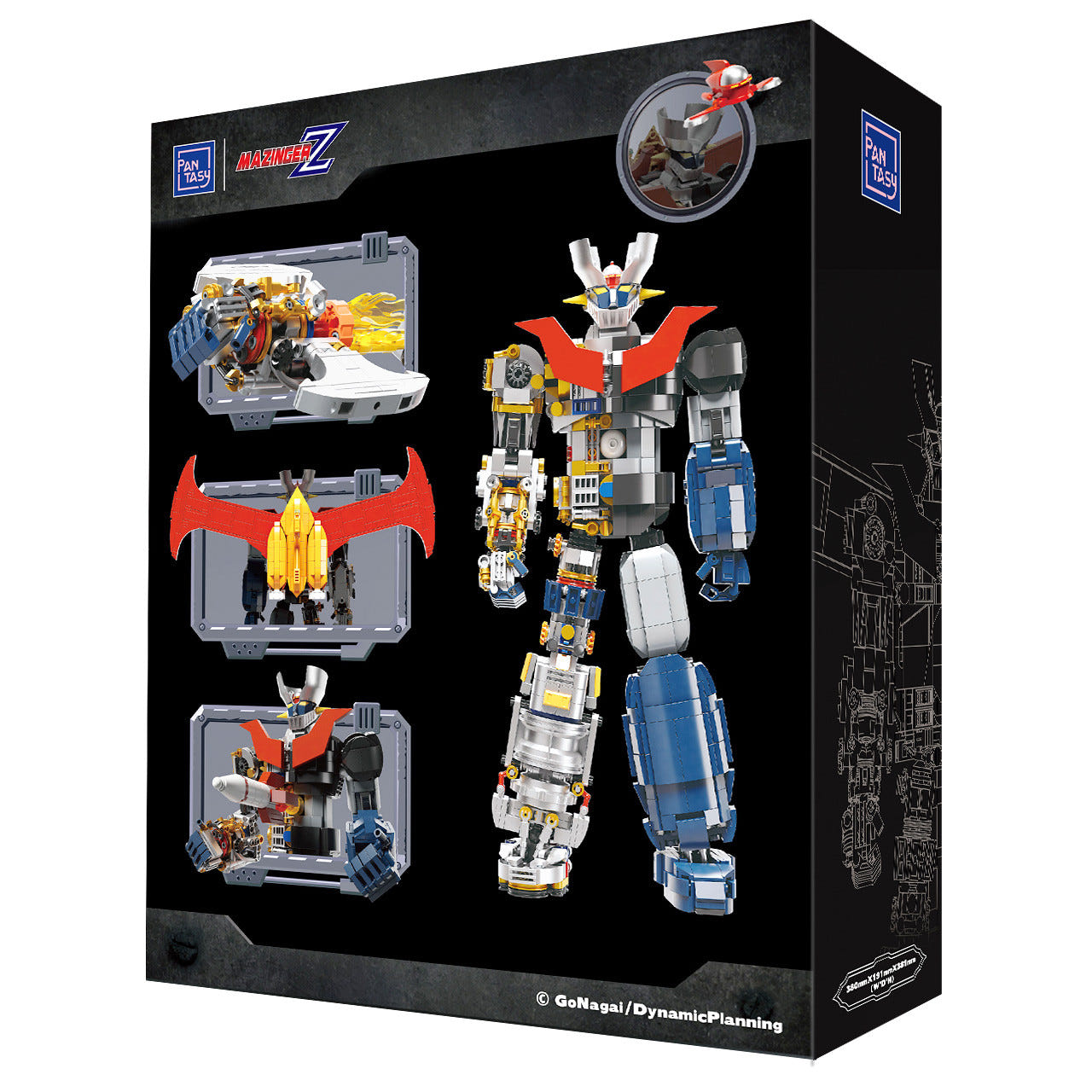 Pantasy Mechanical Mazinger Z Super Robot - 1901 pcs - PA87301