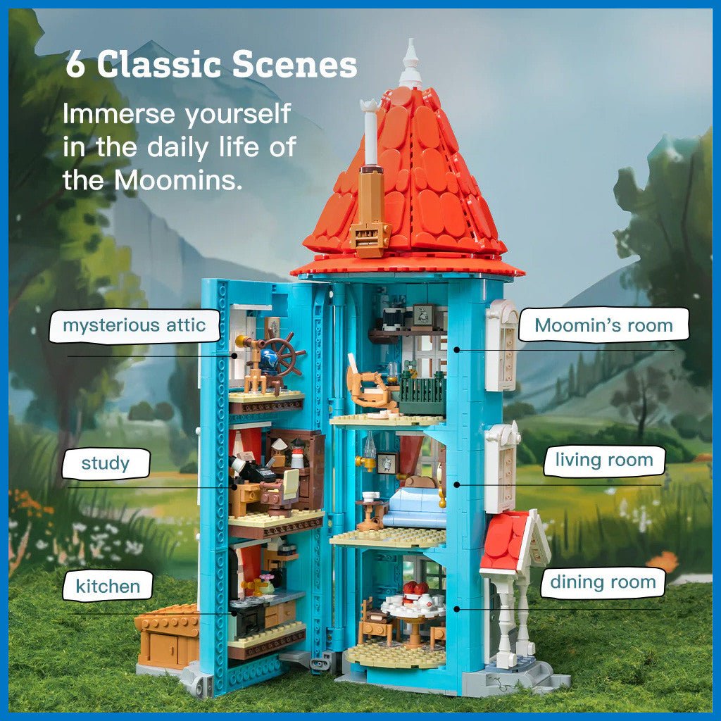 Pantasy Moomin™ Moomin House - 1757 pcs - PA87201