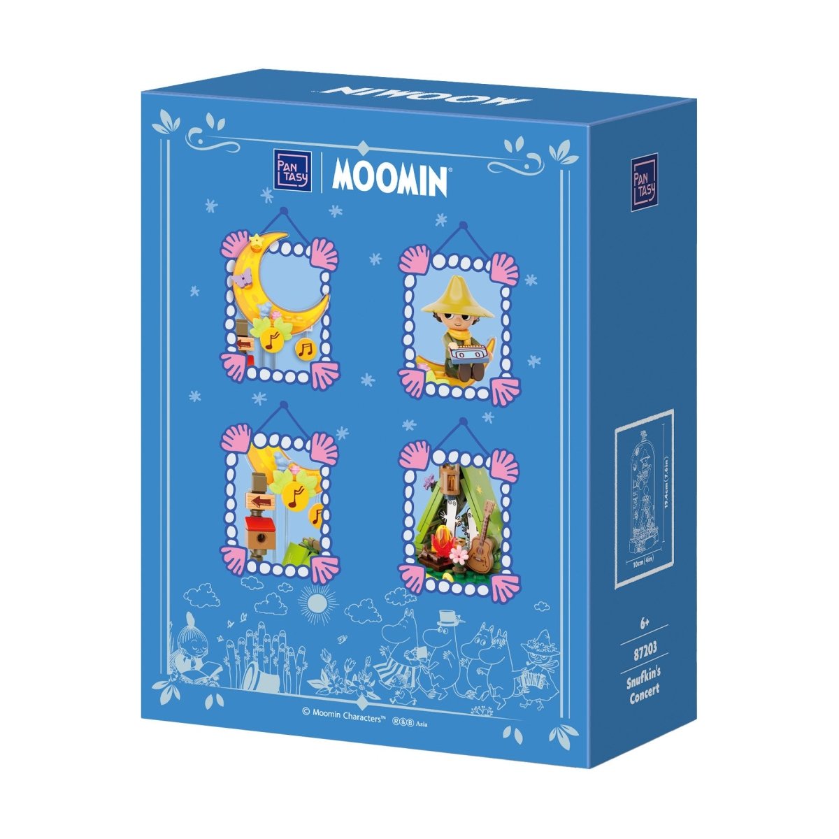 Pantasy Moomin™ Snufkin's Concert - 221 pcs - PA87203