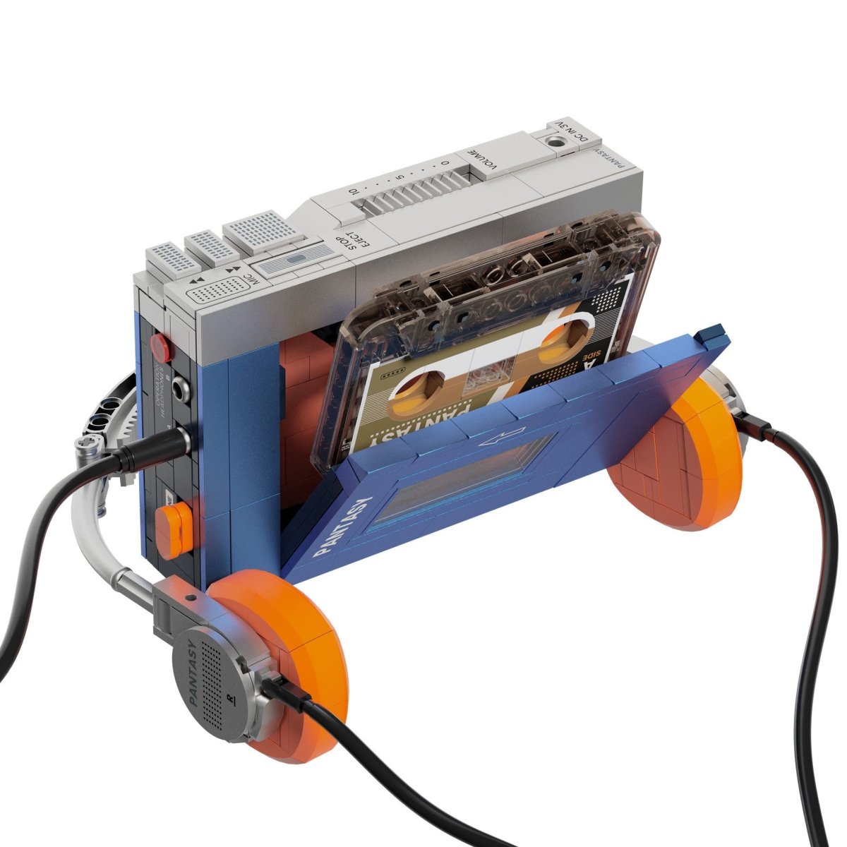 Retro Tape Cassette Player - 569 pcs - Loaded Dice