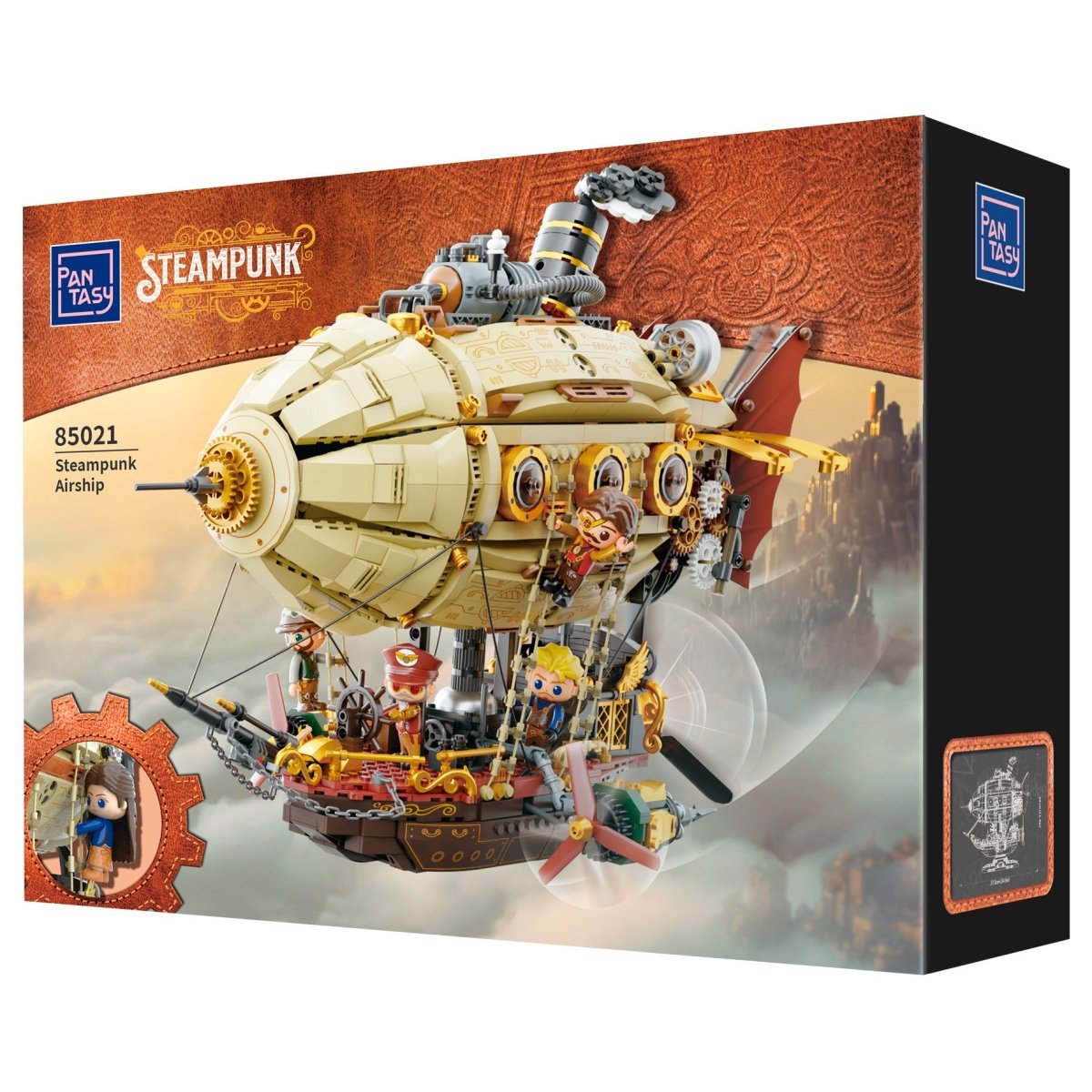 Steampunk Airship - 1949 pcs - Loaded Dice