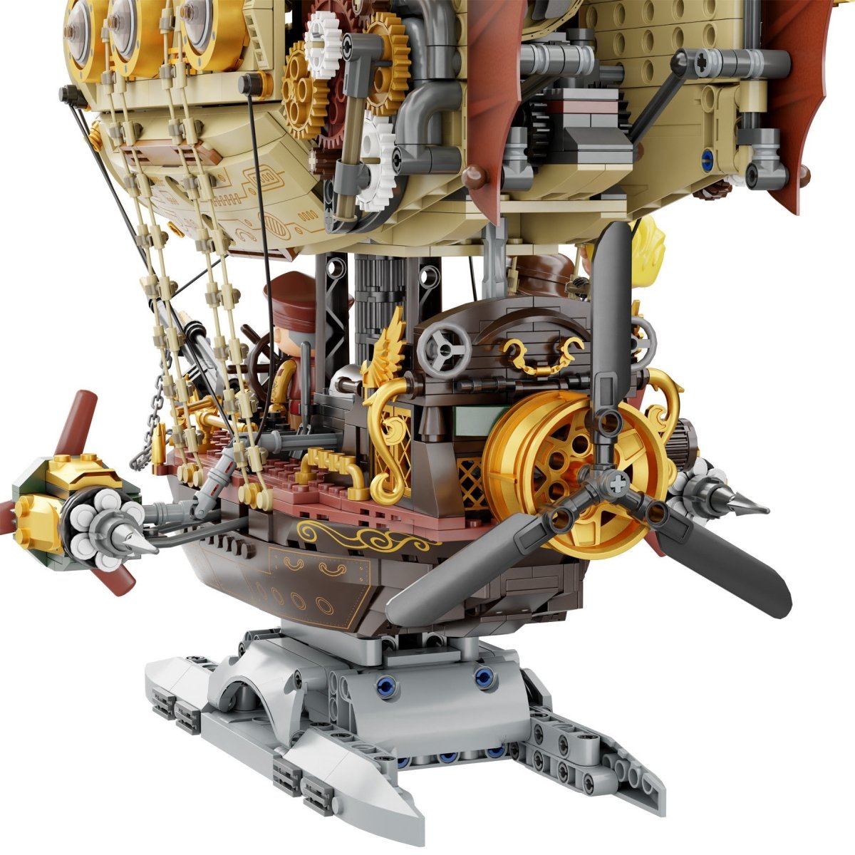 Steampunk Airship - 1949 pcs - Loaded Dice