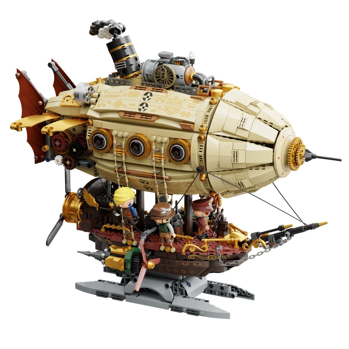 Steampunk Airship - 1949 pcs - Loaded Dice