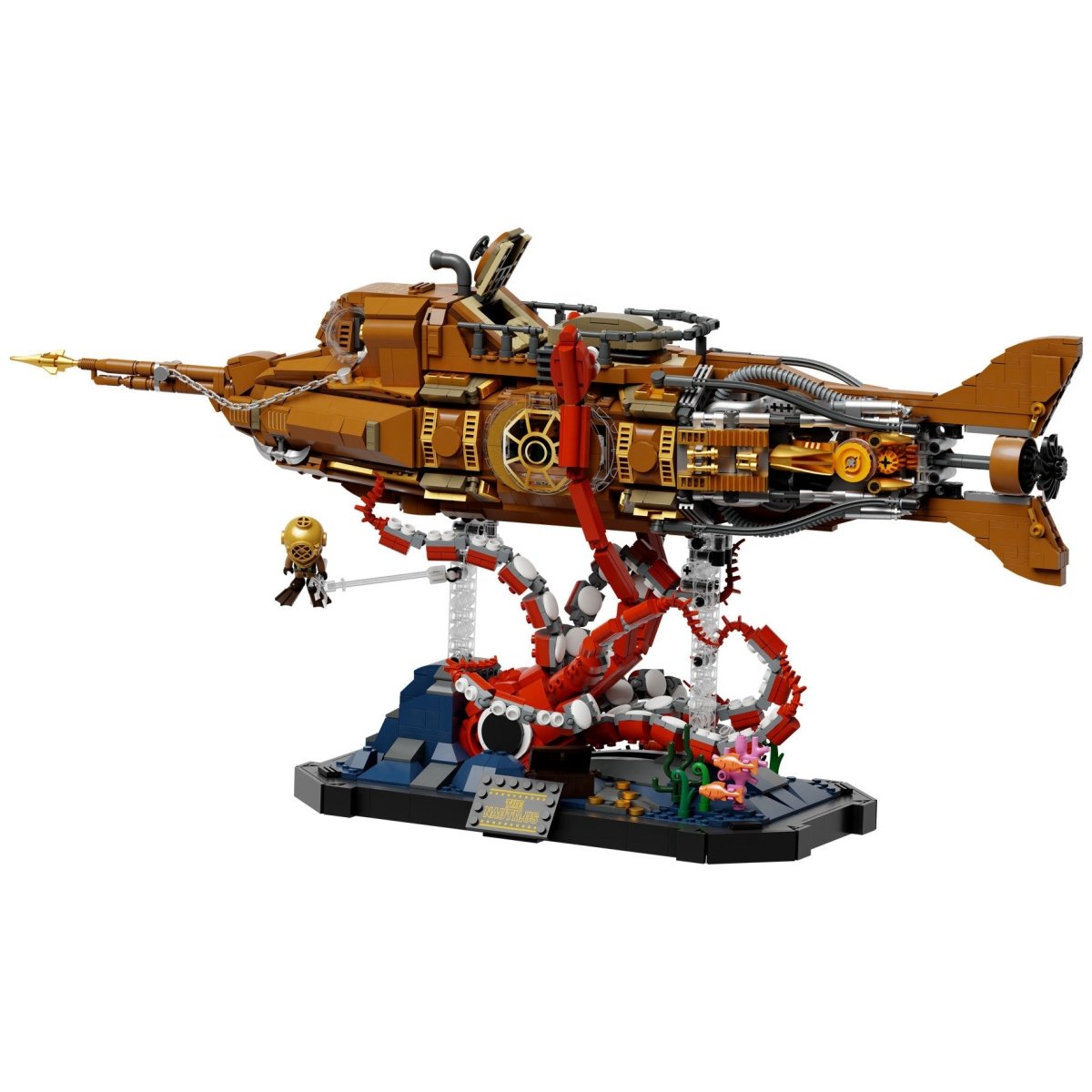 Pantasy The Nautilus Steampunk Submarine - 2552 pcs - PA85029