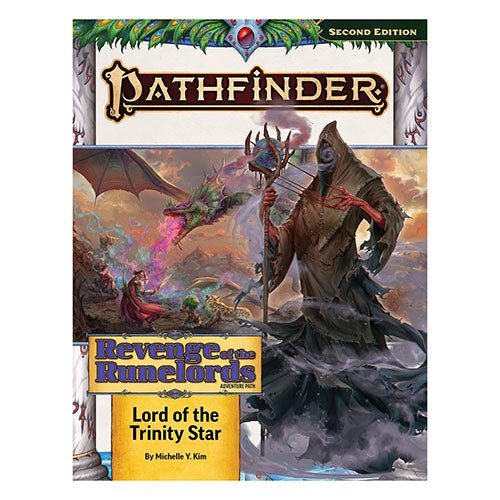 Pathfinder Second Edition Revenge of the Runelords Lord of the Trinity Star Adventure Path cover