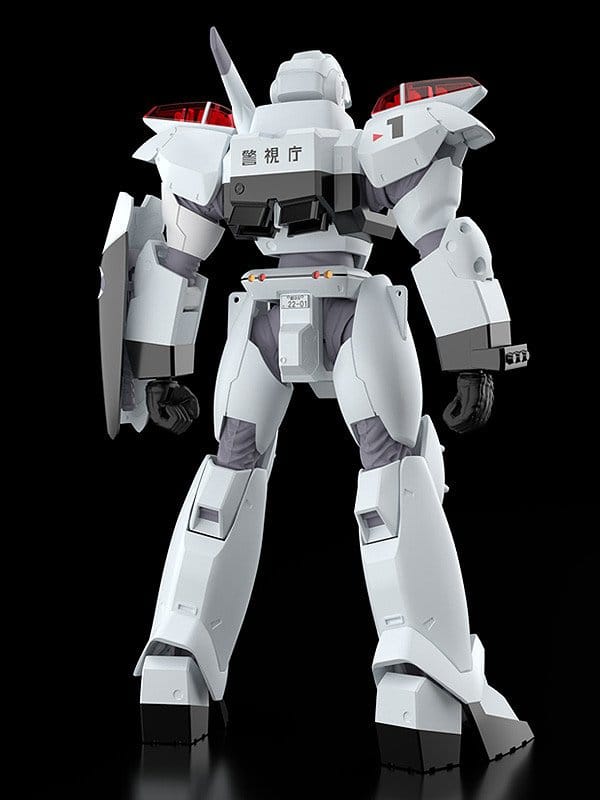 Moderoid AV-2 Valiant 1/60 rear view showing police markings