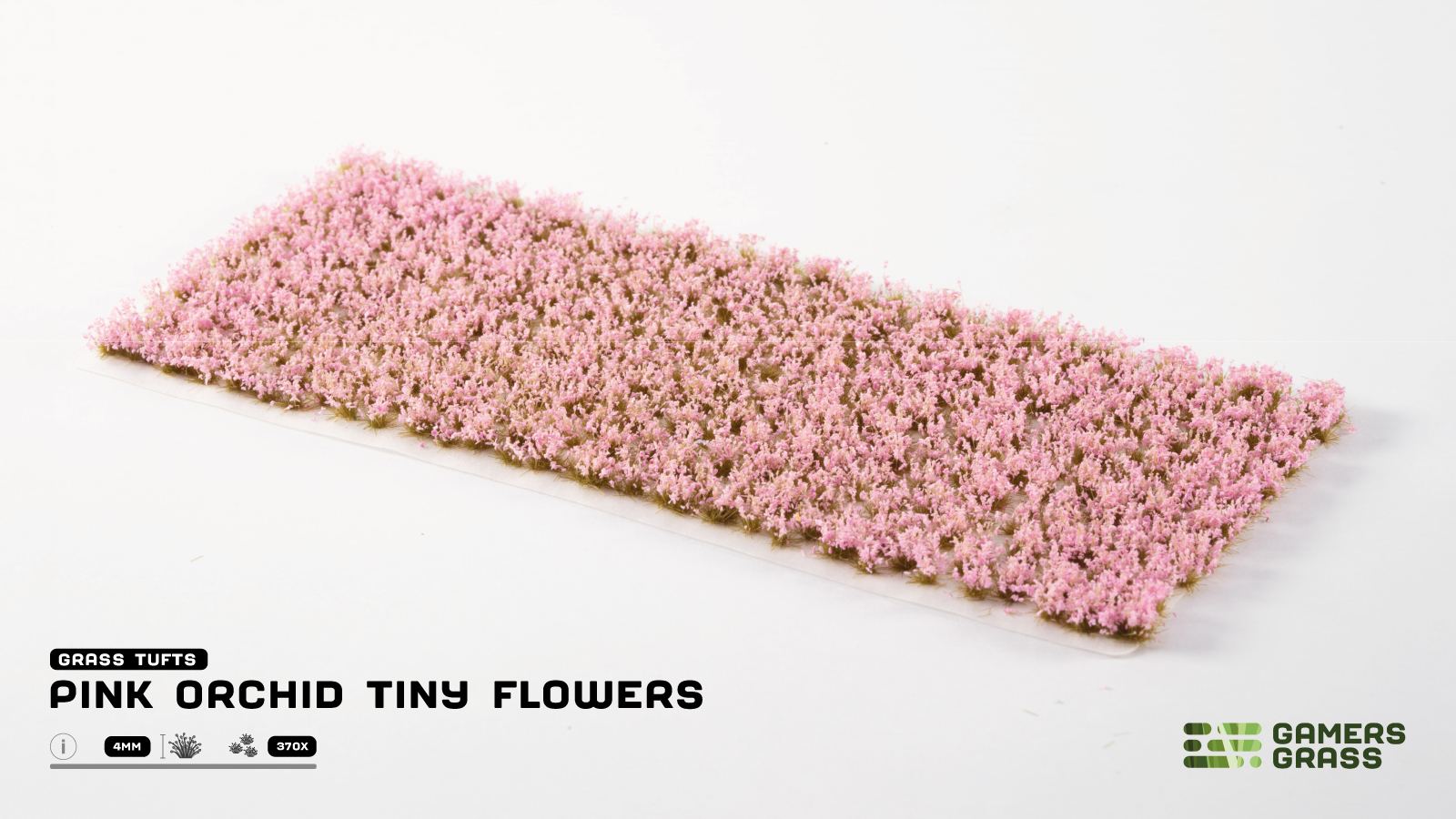 Gamers Grass - Pink Orchid Tiny Flowers - Loaded Dice