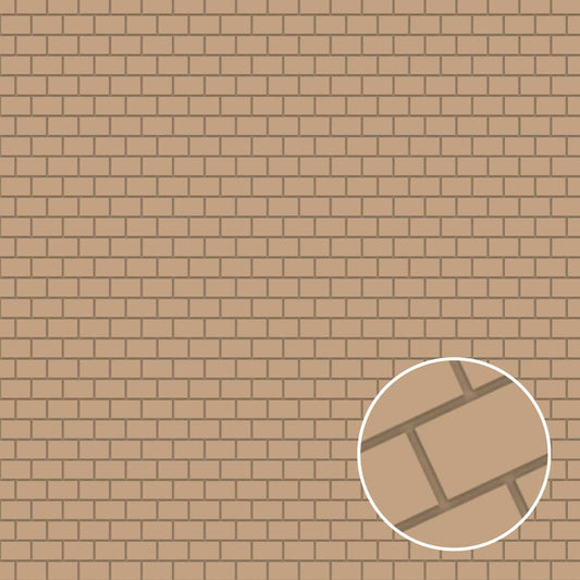 Green Stuff World - Plasticard - Paving Brick 8x18mm - Loaded Dice