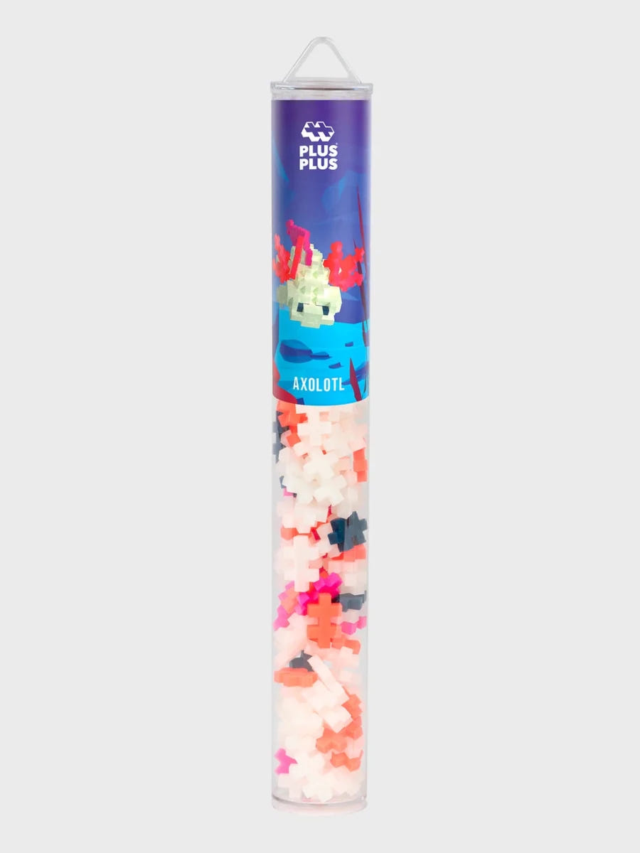 Plus-Plus Axolotl 100 piece tube