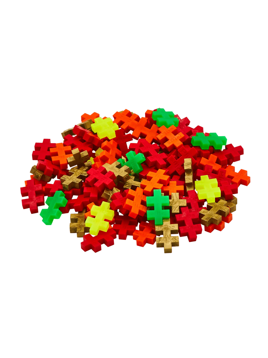 The 100 Plus-Plus pieces from the Dragon tube